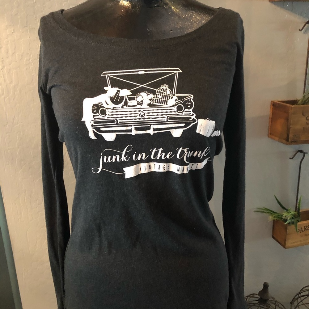 Long sleeve junk in the string shirt